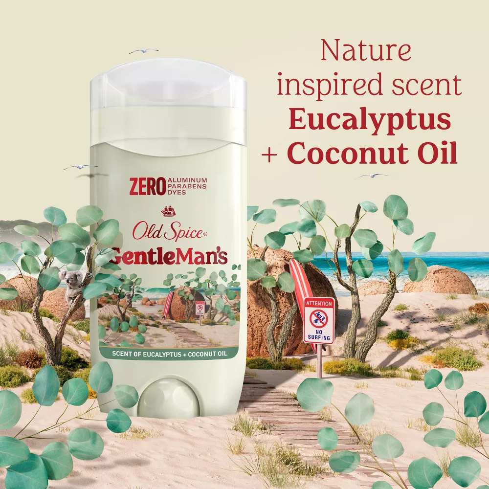 Old Spice - Men's Deodorant, Eucalyptus with Coconut Oil, Aluminum Free- 3 Oz - 12 Pack - Image 5