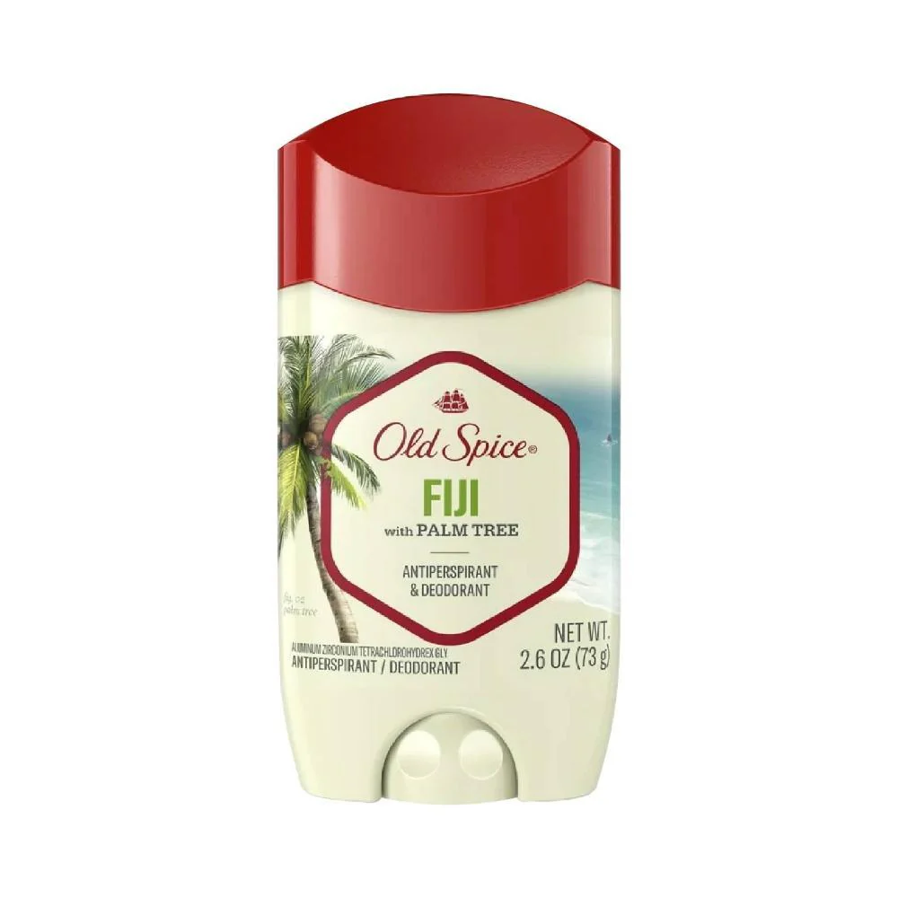 Old Spice Men's Fiji with Palm Tree Antiperspirant & Deodorant 2.6 oz -12 pack - Image 2