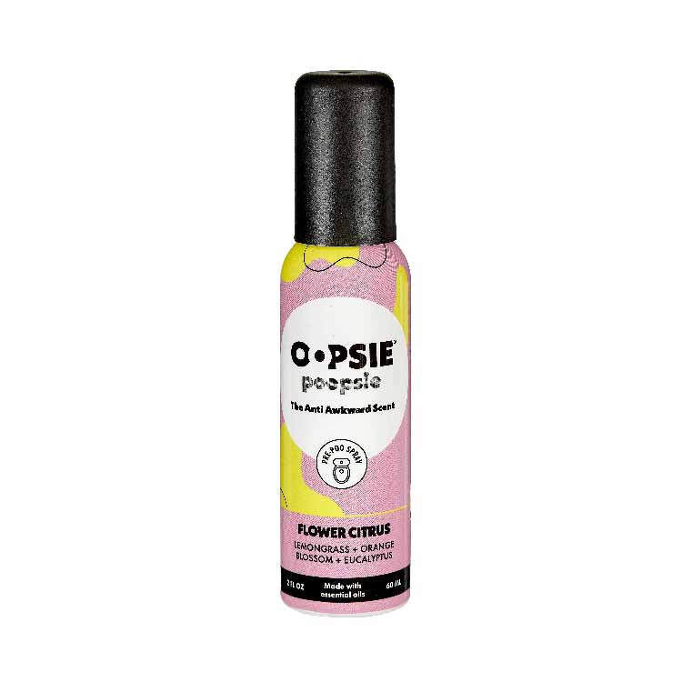 Oopsie Poopsie To Go Flower Citrus - The Anti Awkward Scent 2ct - 0.2 Oz, 2 Ct - 7 Pack - Image 2