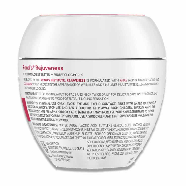 POND'S - Rejuveness Anti-Wrinkle Cream - 7 Oz - 12 Pack - Image 3