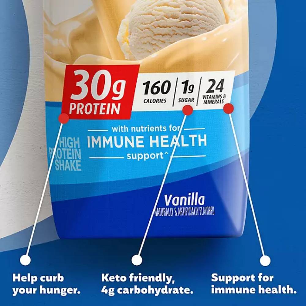 Premier Protein 30g High Protein Shake, Vanilla - 11 fl Oz - 15 Pack - Image 2