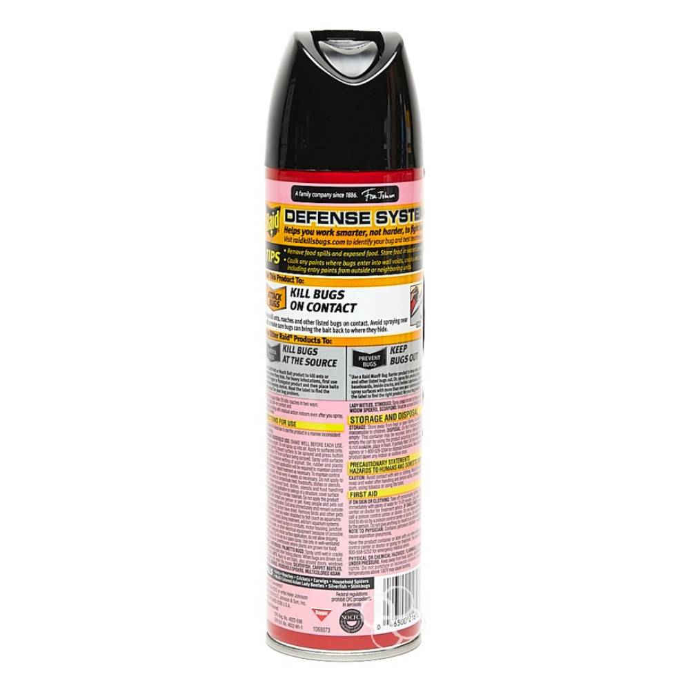 Raid - Ant and Roach Killer, Outdoor Fresh - 17.5 Oz - 12 Pack - Image 3