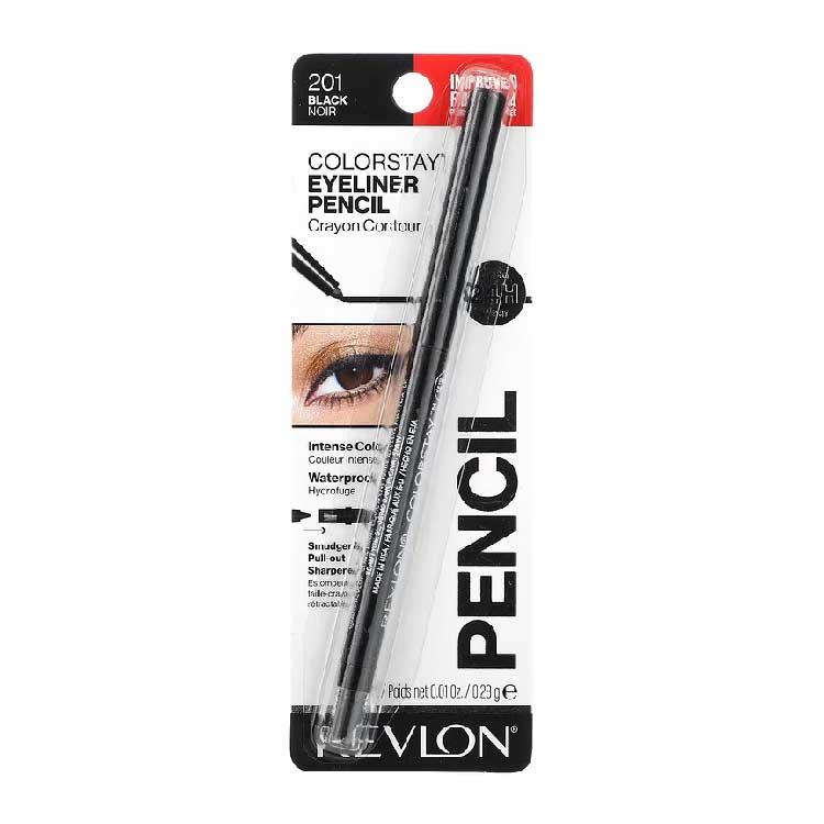 Revlon - Color Stay Eyeliner Pencil, Black [201] - 0.01 Oz - 72 Pack - Image 2