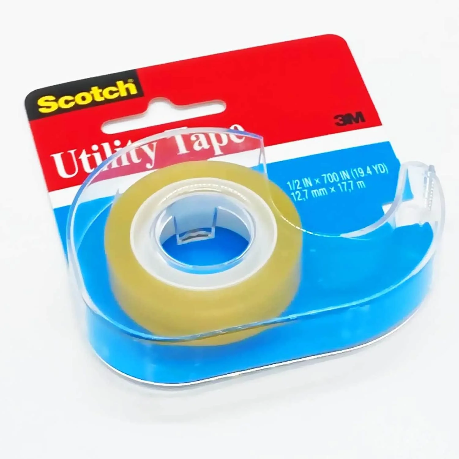 Scotch 3M Utility Tape, 1/2 in x 700 in with Dispenser – 8 Pack - Image 4