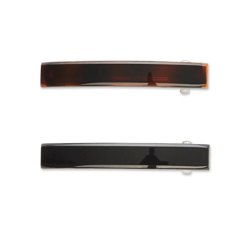 Scunci - No-Slip Grip Auto Clasp Barrettes, Colors May Vary 2 ct - 48 Pack - Image 4