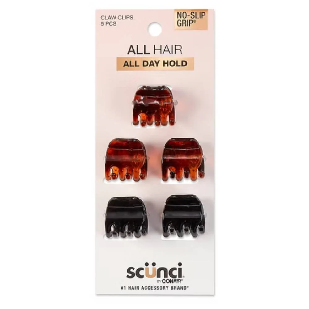 Scunci - No Slip Grip Jaw Clips 5 ct - 48 Pack - Image 3