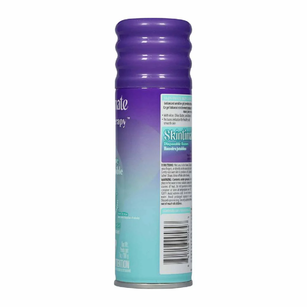 Skintimate Skin Therapy Sensitive Skin Women's Shave Gel, 7 Oz - 6 Pack - Image 3