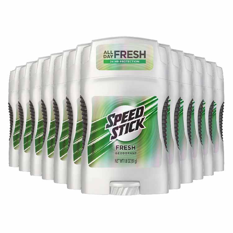 Speed Stick Deodorant Active Fresh 1.8 oz - 12 Pack