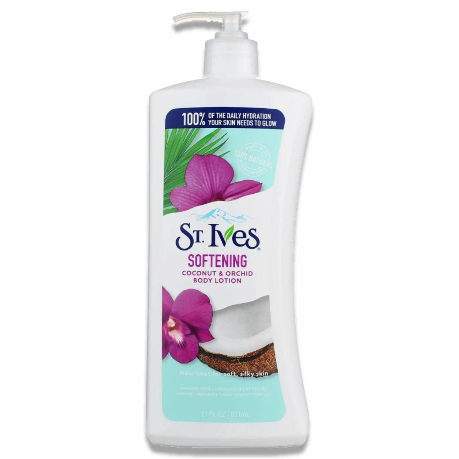 St. Ives - Softening Body Lotion Coconut & Orchid Extract - 21 Oz - 4 Pack - Image 2