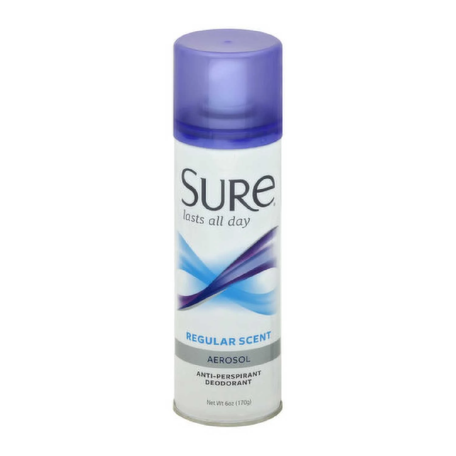 Sure  Regular Scent 6 oz Anti-Perspirant & Deodorant Spray - 12 Pack - Image 2