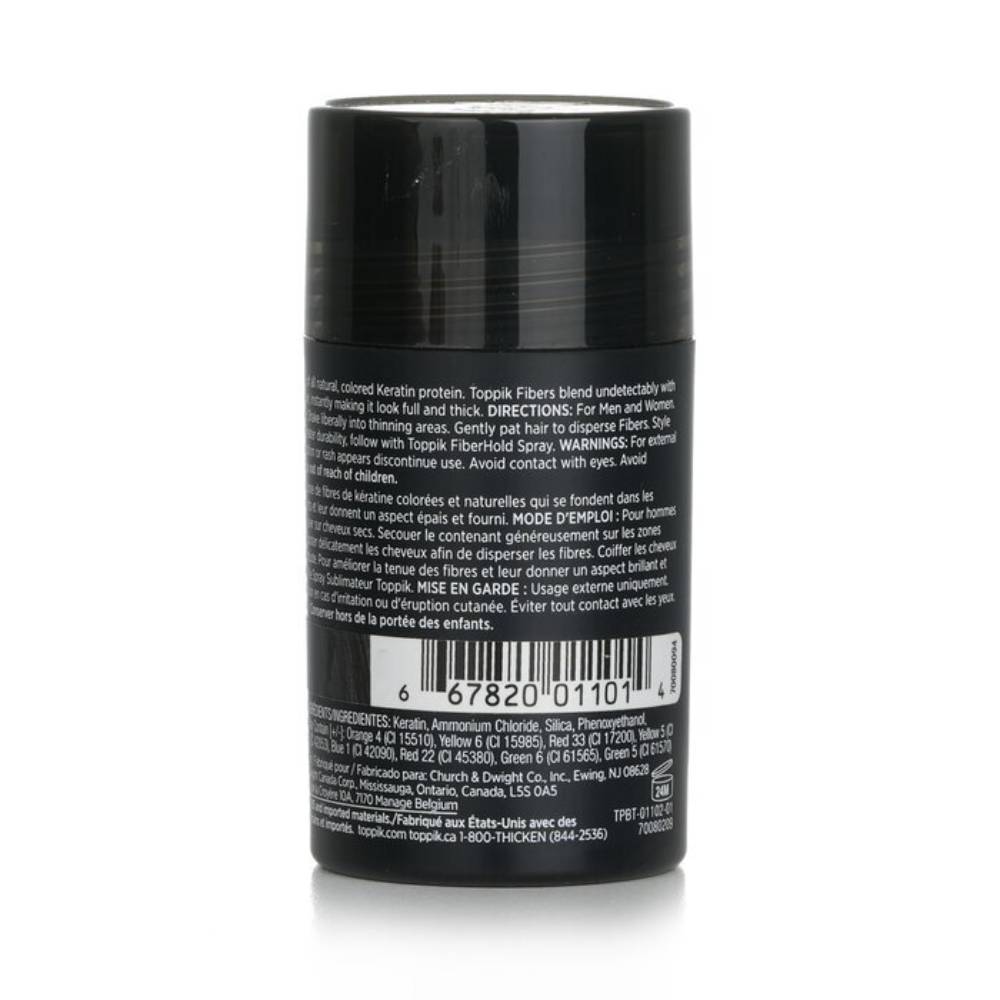 Toppik - Hair Building Fibres Black - 0.42 Oz - 12 Pack - Image 3