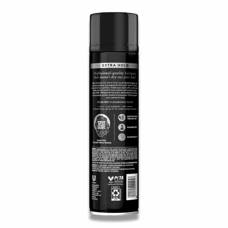 Tresemme - Hair Spray TRES Two Extra Firm Control Aero, Unscented - 11 Oz - 6 Pack - Image 3