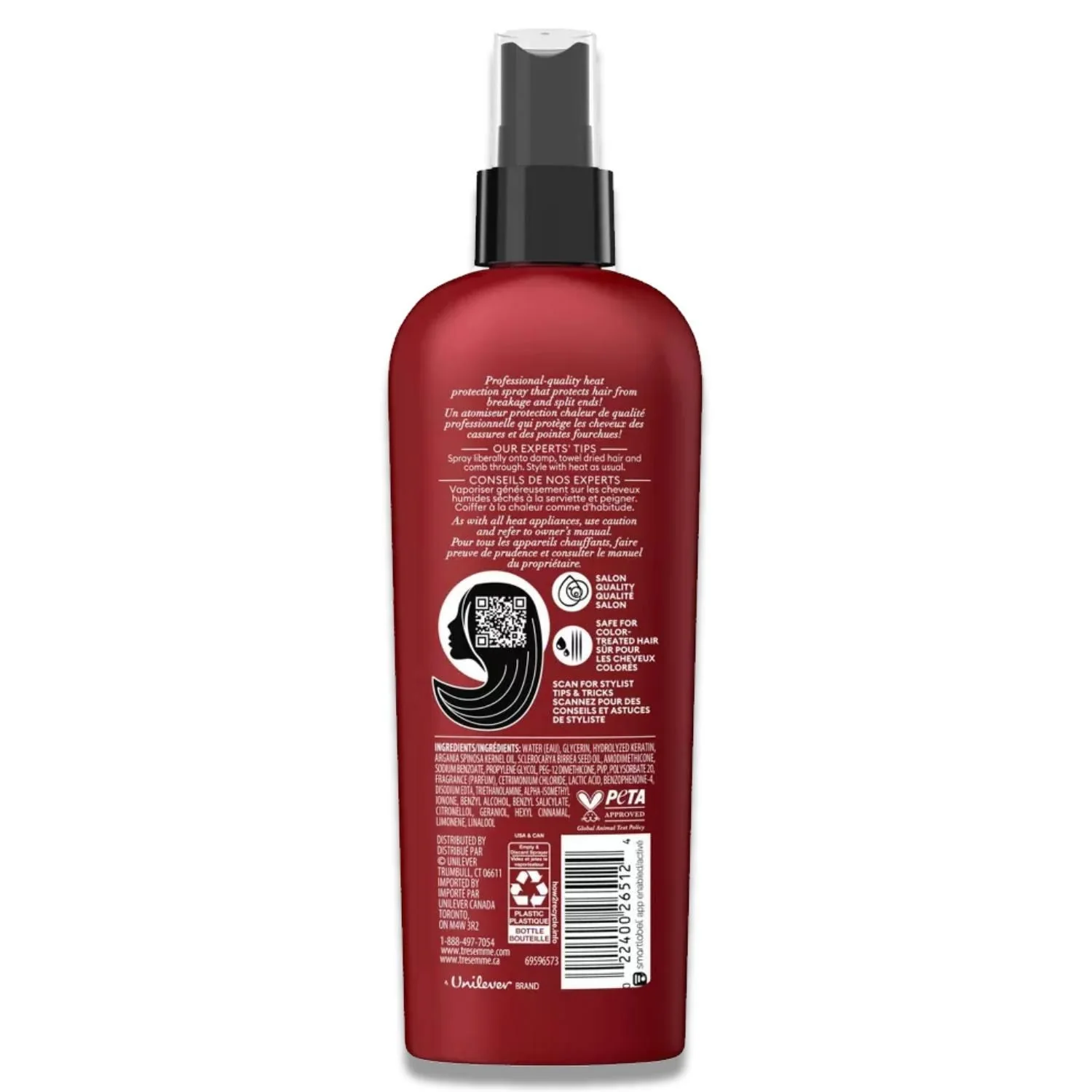 TRESemme Keratin Smooth Heat Defense Spray 8 Oz - 6 Pack - Image 3