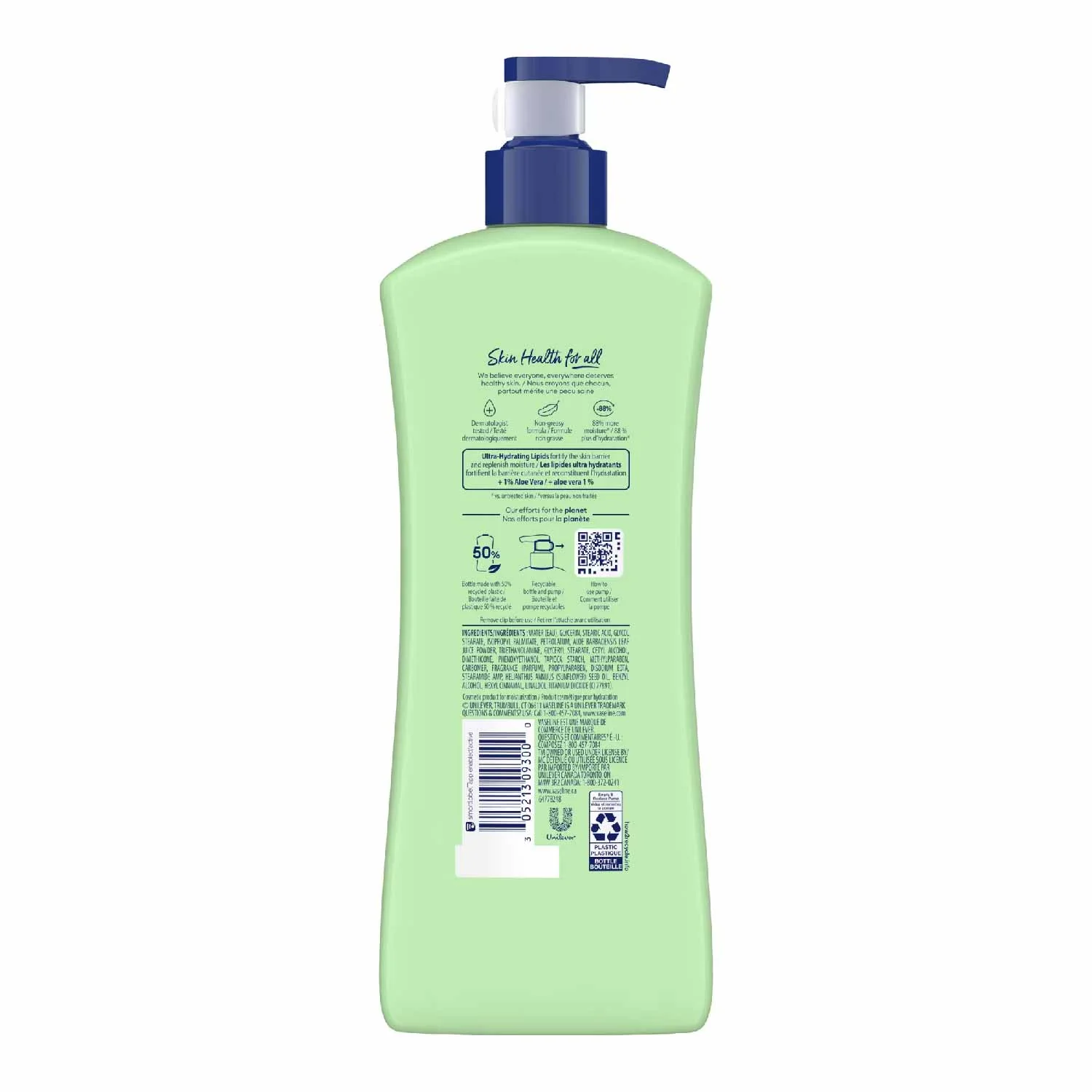 Vaseline Intensive Care Body Lotion Soothing Hydration, 2pk/20.3oz + Bonus Bottle 10oz - Image 4