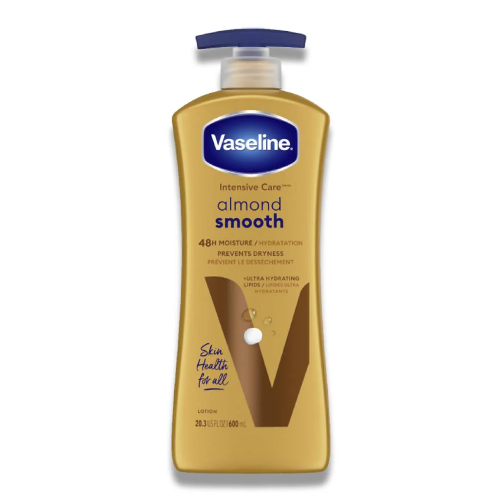 Vaseline - Intensive Care, Lotion, Almond Smooth - 20.3 Oz - 4 Pack - Image 2