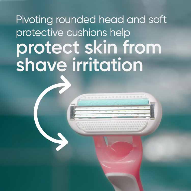 Venus - Sensitive Disposable Razors for Women - 12 Ct - Image 3