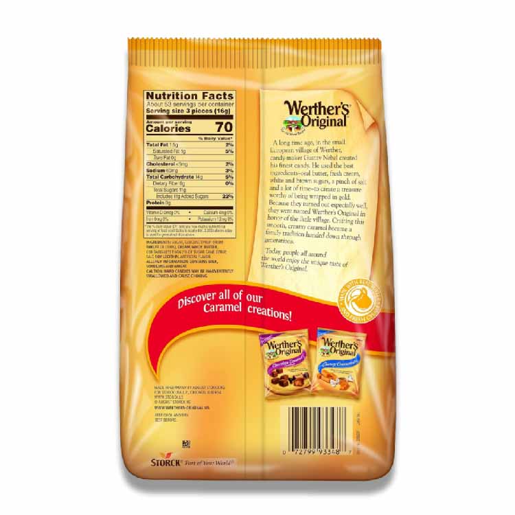 Werther's - Original Caramel Hard Candies - 30 Oz - Image 2
