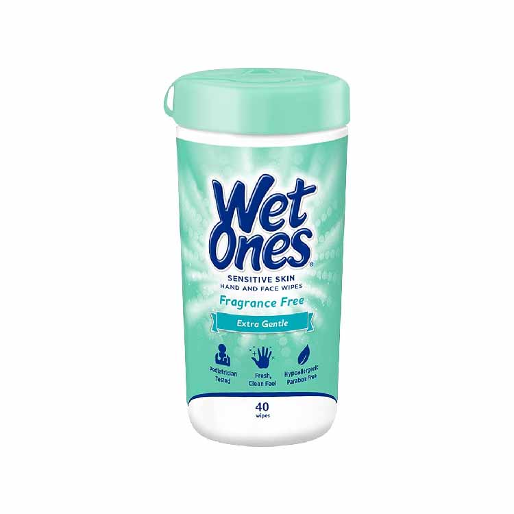Wet Ones - Hand and Face Wipes Sensitive Skin - 40 ct - 12 pack - Image 2