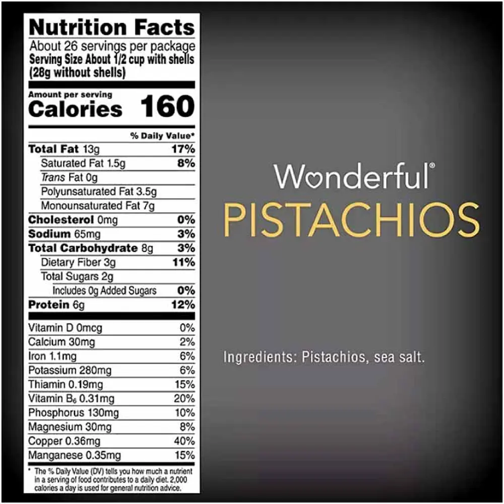 Wonderful Lightly Salted Pistachios - 48 Oz - 10 Pack - Image 4