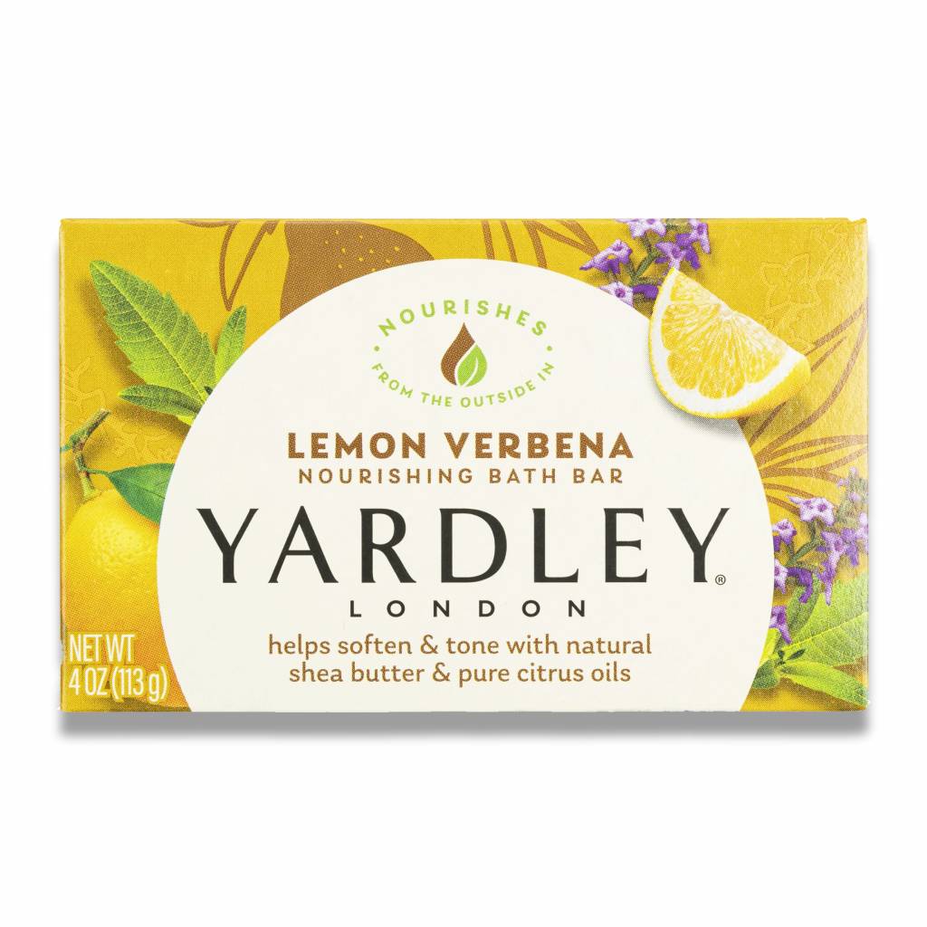 Yardley - Bar Soap, Lemon Verbena with Shea Butter  - 4 Oz - 24 Pack - Image 2