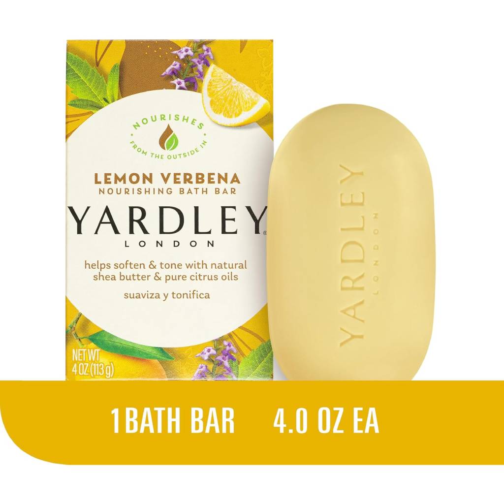 Yardley - Bar Soap, Lemon Verbena with Shea Butter  - 4 Oz - 24 Pack - Image 3