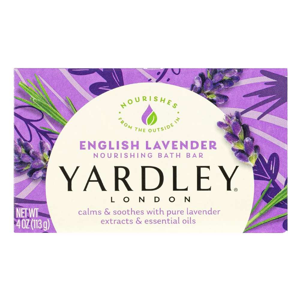 Yardley - London Moisturizing Bath Bar English Lavender  - 4 Oz - 24 Pack - Image 2