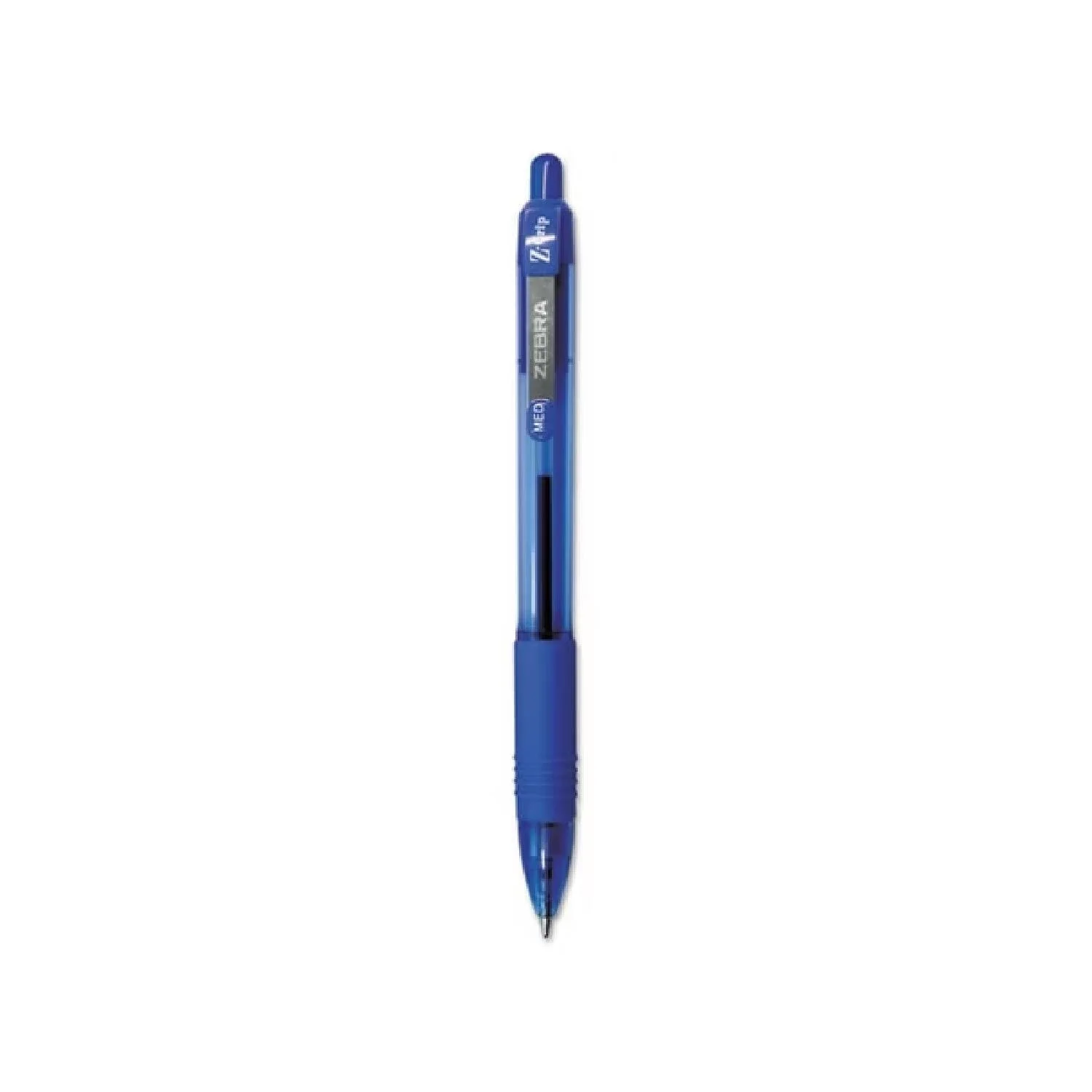 Zebra - Z-Grip Retractable Ballpoint Pen, Blue and Medium - 24 ct - Image 2